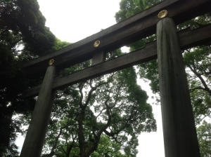 Stopped by the Meiji Jingu Shrine afterwards...